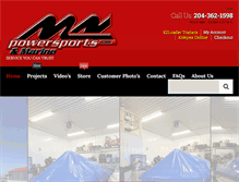 Tablet Screenshot of mnpowersports.com
